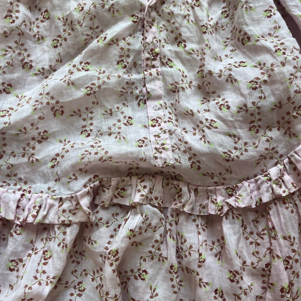 Floral Pink Women's Top - Picture 7 of 9